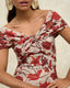 Reme Floral Print Dress