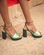 Green Nia Sandal