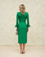 Carmen Green Dress