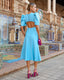 Turquoise Blue Pipa Dress