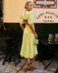 Lime Green Pipa Dress
