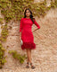 Claudine Red Dress
