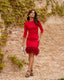 Claudine Red Dress