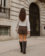 Brown Nice knit skirt