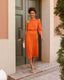 Orange Cali dress